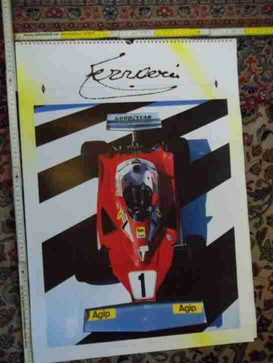 Ferrari Wandkalender (Groß) seltene Edition.