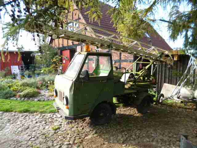Feuerwehr Leiterwagen Multicar Oldtimer