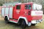 Feuerwehr Löschfahrzeug mit Wassertank Magirus Deutz