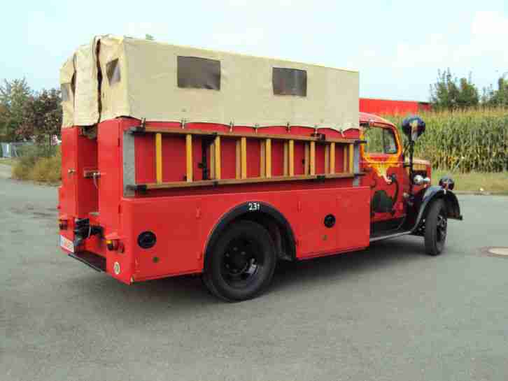 Feuerwehr Mannschaftswagen Opel Blitz