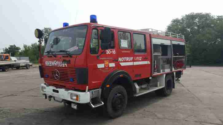 Feuerwehr Mercedes 1019 AF 4x4 Oldtimer möglich
