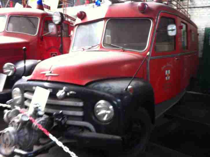 Feuerwehr Oldtimer Opel Blitz 1957