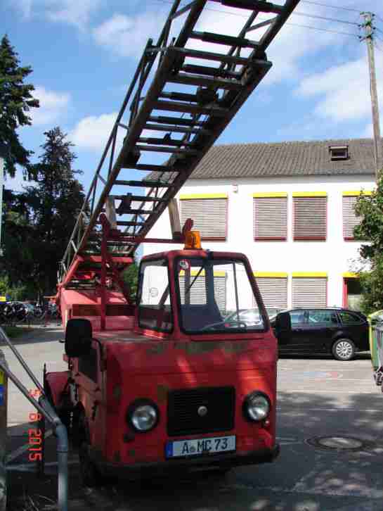 Feuerwehrauto Drehleiter, Multicar M22