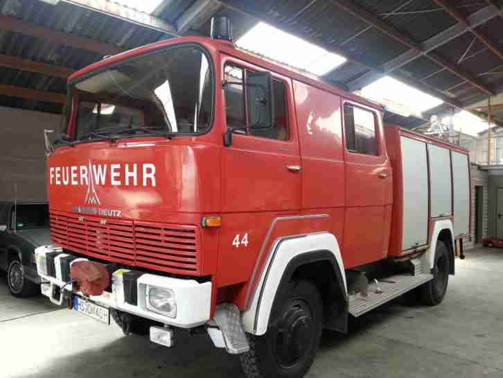 Feuerwehrwagen Oltimer klasse 3 abgelastet Glöckner