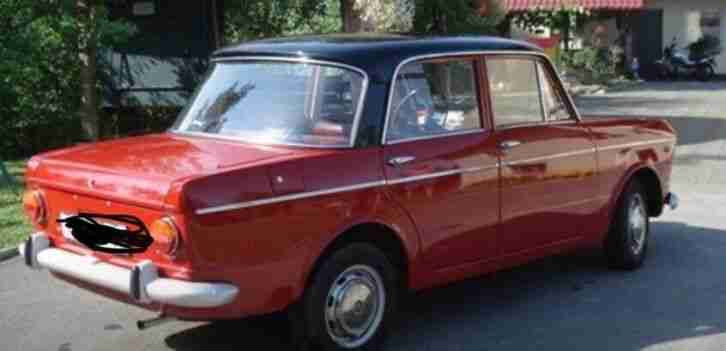 Fiat 1100 R Benzin Bj 1967 Oldtimer Garagenwagen
