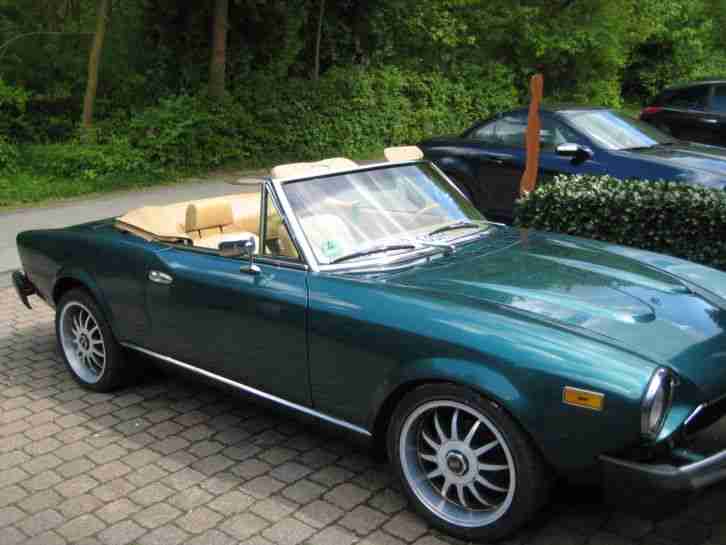 Fiat 124 Spider Bj. 1981 zulassung