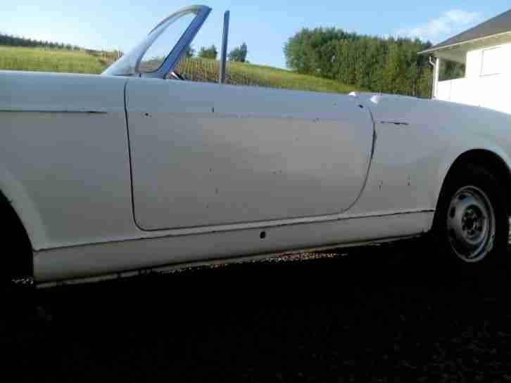 Fiat 1500 Spider, Cabriolet, Restaurationsobjekt