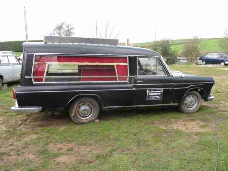 Fiat 2300 Bestattungsfahrzeug Pininfarina 6 Zyl. von 1967 Originalzustand!!!!