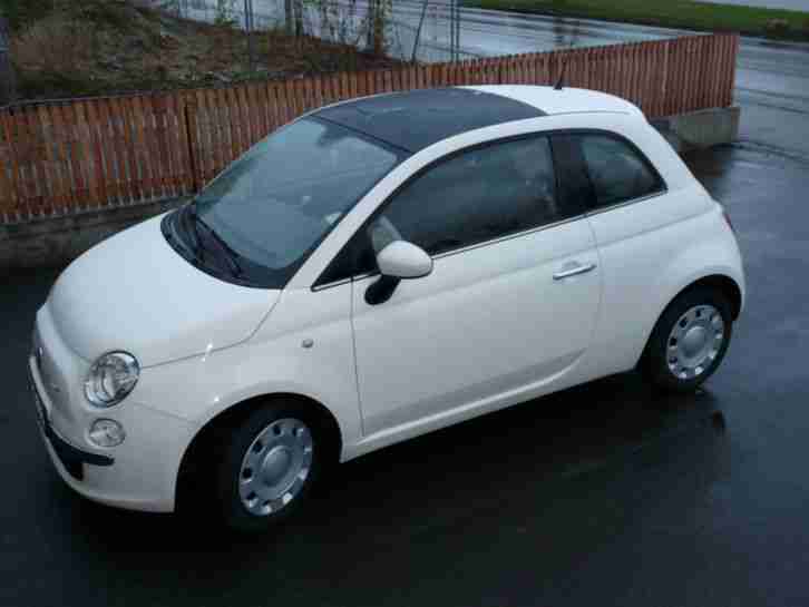 Fiat 500 1,2 8V Lounge, 69 PS Vollleder