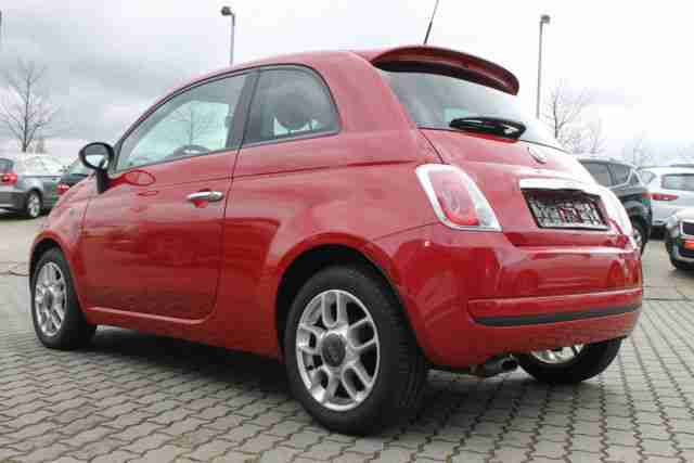 Fiat 500 1.2 Sport*Glasdach*Blue&Me*TEILLEDER*Klima*