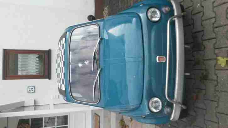 Fiat 500 Bj. 1971 , Farbe petrol 
