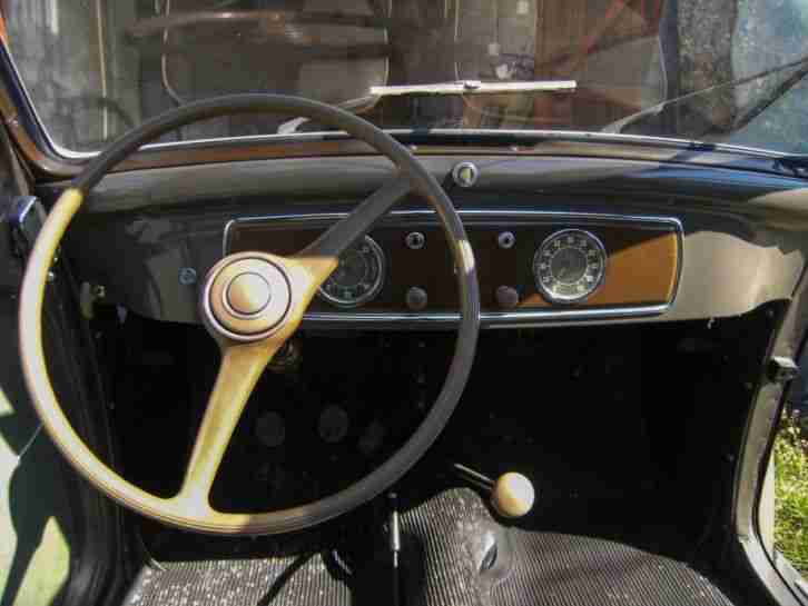 Fiat 500 C Topolino Bj 1952 Oldtimer Cabrio