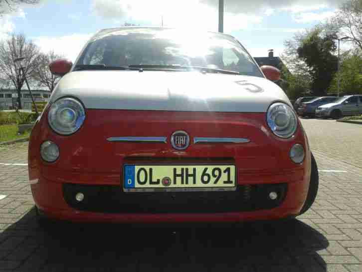 Fiat 500 Edition Nr. 500 von 500 - 74 Kw - Tüv 12.2015 - 1. Hand - 10.065 Km