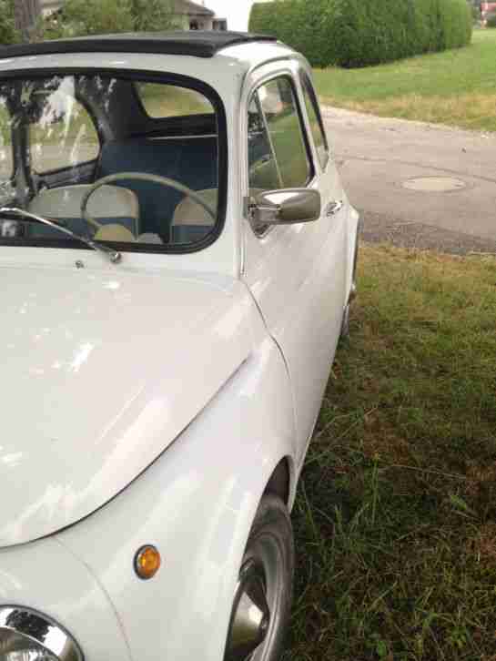 Fiat 500 F, Oldtimer fahrbereit, rost und unfallfrei, sehr guter Zustand!