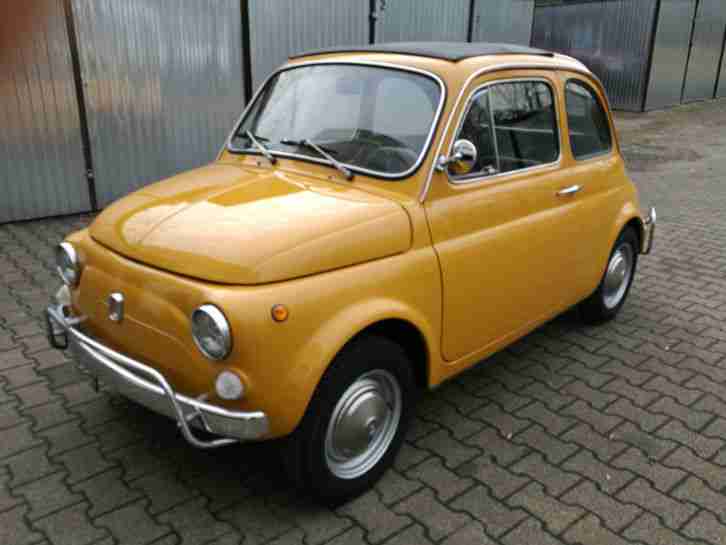 Fiat 500 L Oldtimer Rostfreier super Zustand mit neuem TÜV
