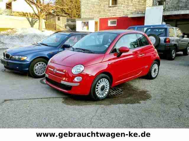 Fiat 500 Lim. Lounge 1 Jahr Garantie Klima Alu 8-fach