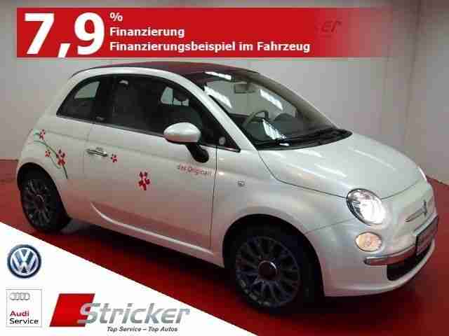 Fiat 500 Lounge 1.2 Faltdach Alu Bluetooth Einparkhil