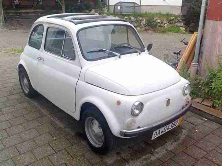 Fiat 500 Oldtimer Baujahr 1969 Model 110f - Topseller Oldtimer Car Group.