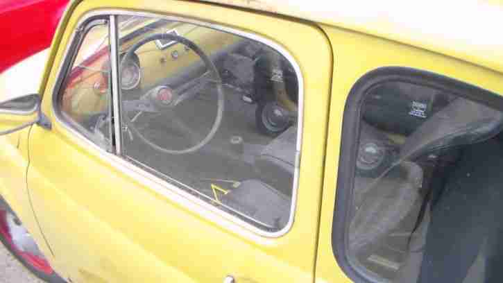 Fiat 500 Project Projekt mit einigen neuen Tafeln--Sonne-Dach - ein hübsches Aut