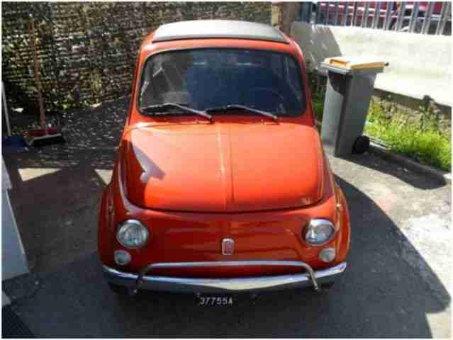 Fiat 500 Version L Original Faltdach