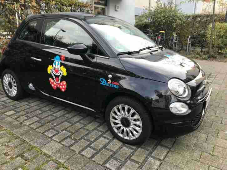 Fiat 500 mit Panoramadach - sehr gepflegt - 1260km