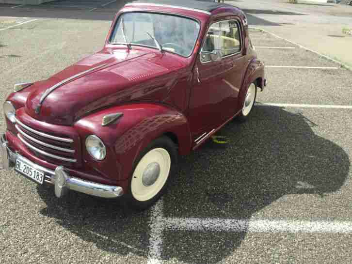 Fiat 500C Topolino Oldtimer Cabrio für Schrauber