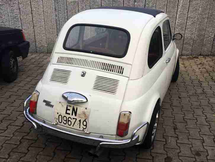 Fiat 500L Oldtimer mit Faltdach und Giannini Motor - Bj. 1976