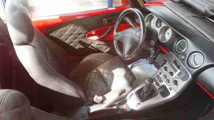 Fiat Barchetta Roadster Bj. 2001 Farbe Rot Heißer
