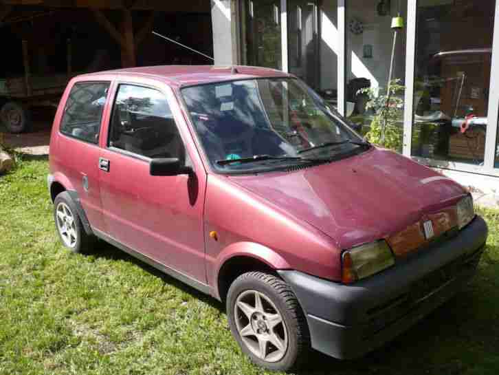 Fiat Cinquecento Benzin 899cm³ Bj 93 149711km Farbton Broncemetallic Alufelgen