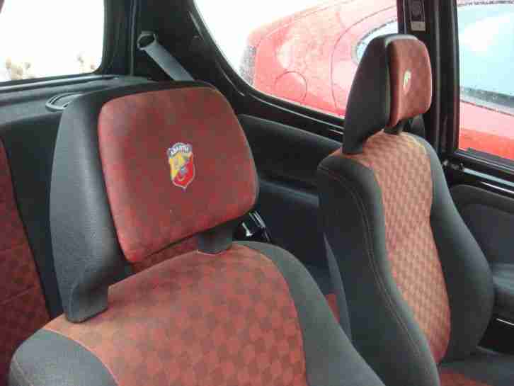 Cinquecento Sporting Abarth schwarzFaltdach