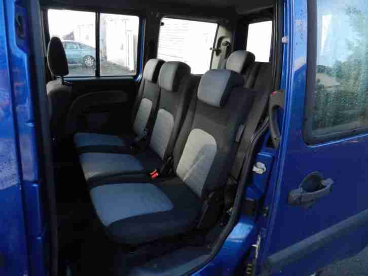 Fiat Doblo 1.9 Multijet 7 Sitzer EZ 05/2006 Diesel 120 PS 8 Fach Bereift