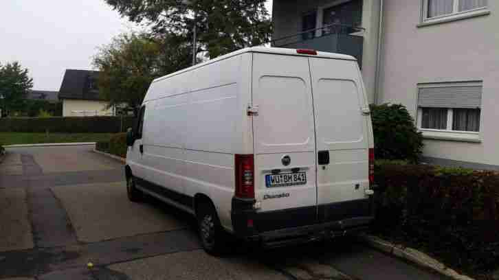 Fiat Ducato 2,3 JTD Typ 15 Kastenwagen geschlossener Kasten, hoch und lang