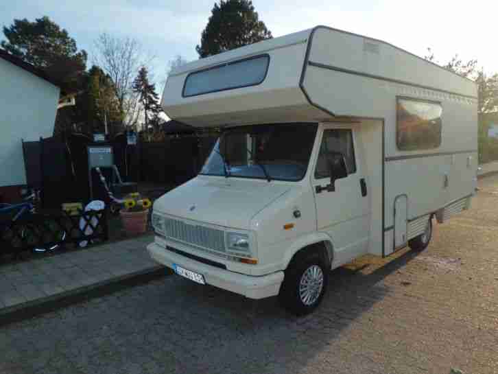 Fiat Ducato Dethleffs Pirat H-Zulassung TÜV AU GAS 7/2016 sofort Einsatzbereit