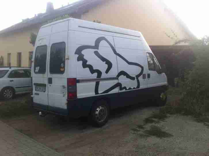 Fiat Ducato Wohnmobil Motocross Transporter MX Motorrad