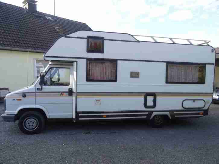 Fiat Ducato Wohnmobil T280-Alkhoven- ca.78000 KM -TÜV 2016-Bauj.3-1989-44KW75PS