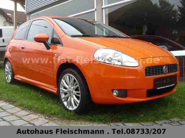 Fiat Grande Punto 1.4 16V Sport *Orange aus 1. Hand*