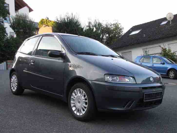 Fiat LUXUS PUNTO Klima + Leder "SERGIO TACCHINI" EZ 29.4.03, 54 Tkm, TÜV NEU !!