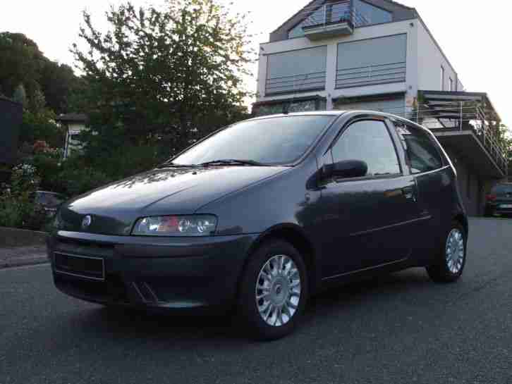 Fiat LUXUS PUNTO Klima + Leder "SERGIO TACCHINI" EZ 29.4.03, 54 Tkm, TÜV NEU !!