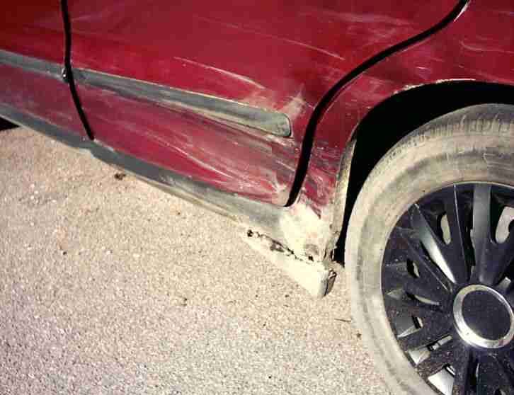 Fiat Marea Weekend 1.8 - der unverwüstliche 1,8er also ! Unfall aber fahrbereit