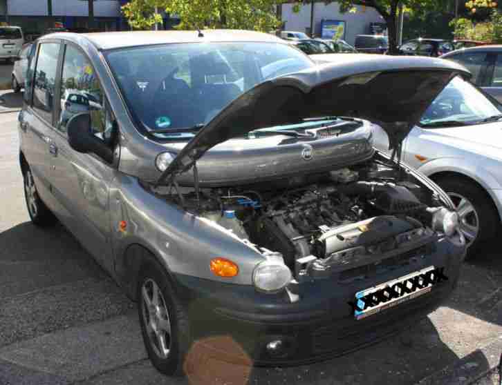 Fiat Multipla Bipower Erdgas CNG, Klima, EZ 6/2001, Tüv 2/2016