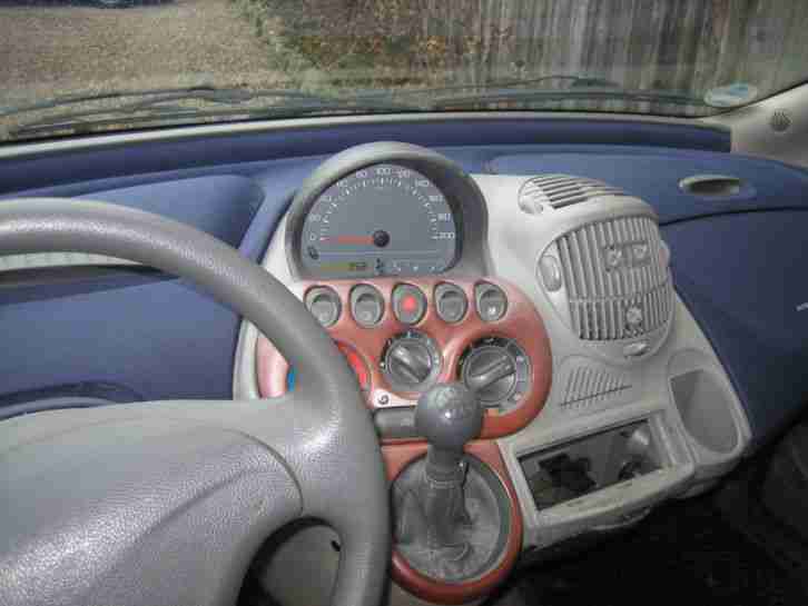 Fiat Multipla Bj 1999 1,6 186 LPG Gasanlage 6-Sitzer Anhängerkupplung 1.6