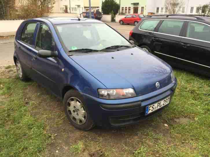 Punto 188, blau, Bj 2003, 60PS, 218000km