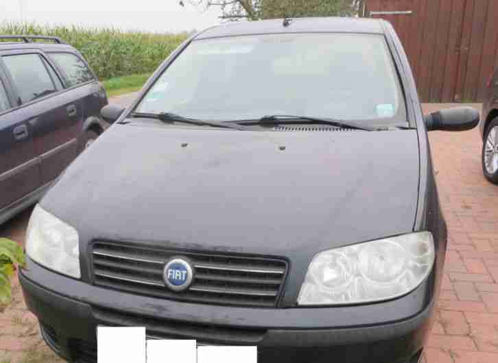 Fiat Punto 44KW, Bj 2003, TÜV 09 15, schwarz