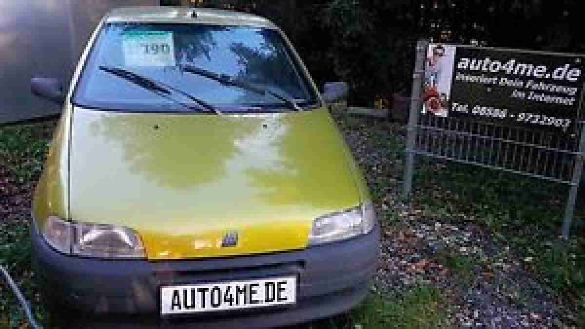 Fiat Punto 55S 176 EZ 02/1996 Tüv bis 01/2016 metallic