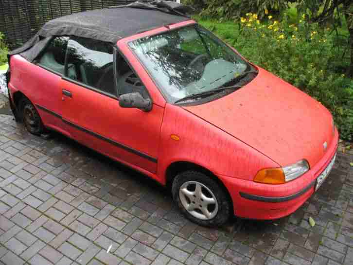 Fiat Punto Cabrio Berton - die neue Oldtimer-Generation - Bastlerauto ohne TÜV