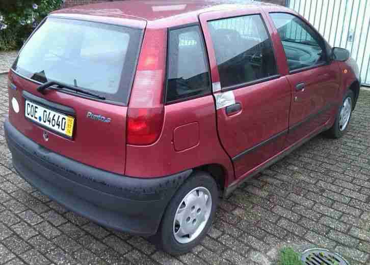 Fiat Punto Motor OK Bj97 40kw 1,2 Ltr. D3 grüne Plakette TÜV 01.15 km 145000