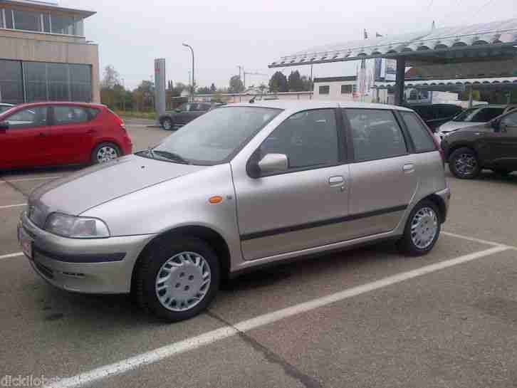 Punto, TÜV 09 2016, silbermetallic, gut erhalten