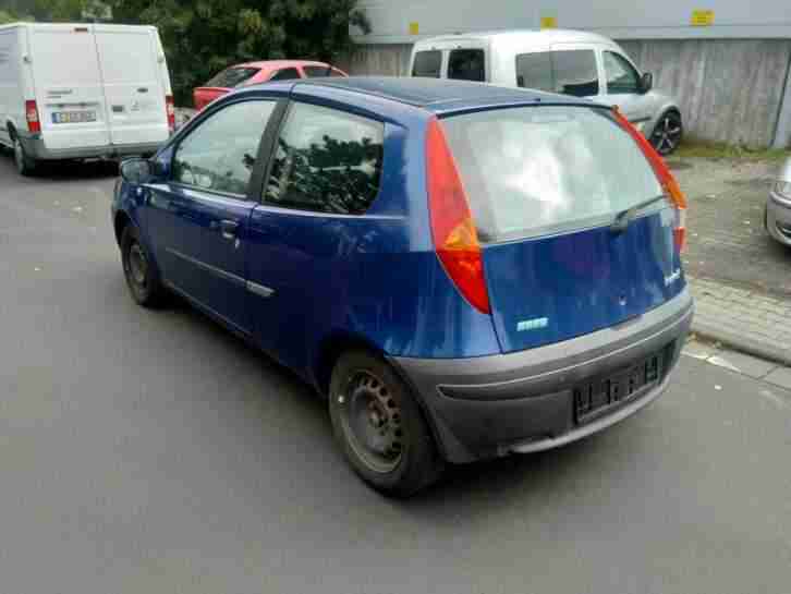 Fiat Punto sx 1.2 Fire 60 PS Blau Metallic Tüv 02.2021