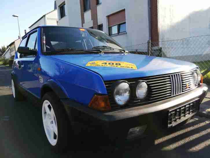 Fiat Ritmo Abarth 130 TC Käfig TÜV und H Zulassung, Rennwagen, Rennsport, Berg..