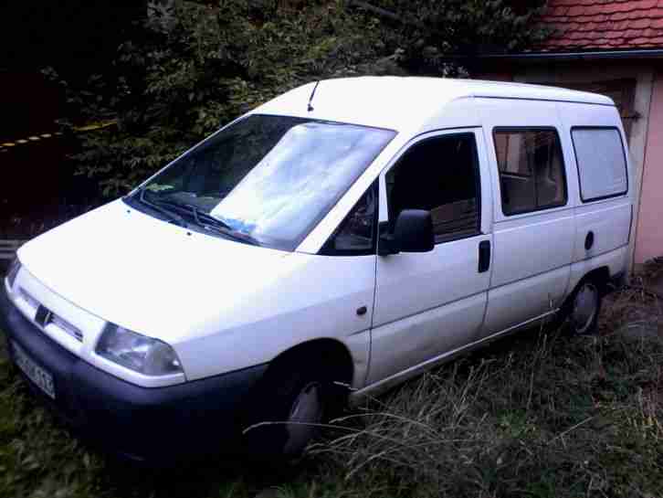 Scudo 220 1, 9 Diesel mit LKW Zulassung AHK 1999